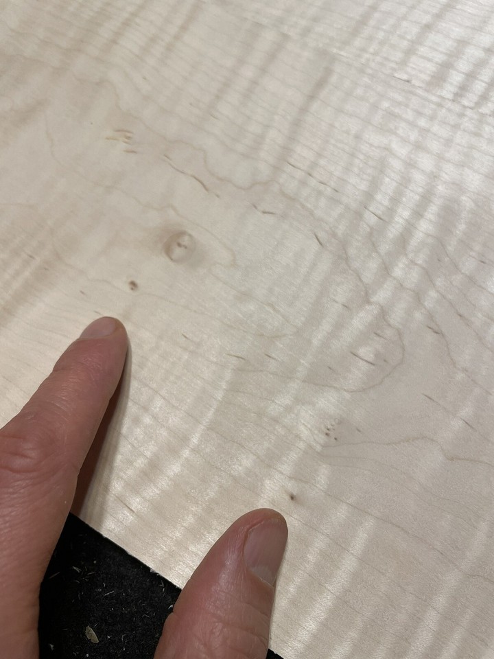 Guitar Top 0930B Book Matched Curly Maple 18.5" x 14" x 0.24" eBay