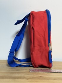 Super Mario Bros Backpack 11" Toddler Luigi Blue Red Nintendo NES Bag Small