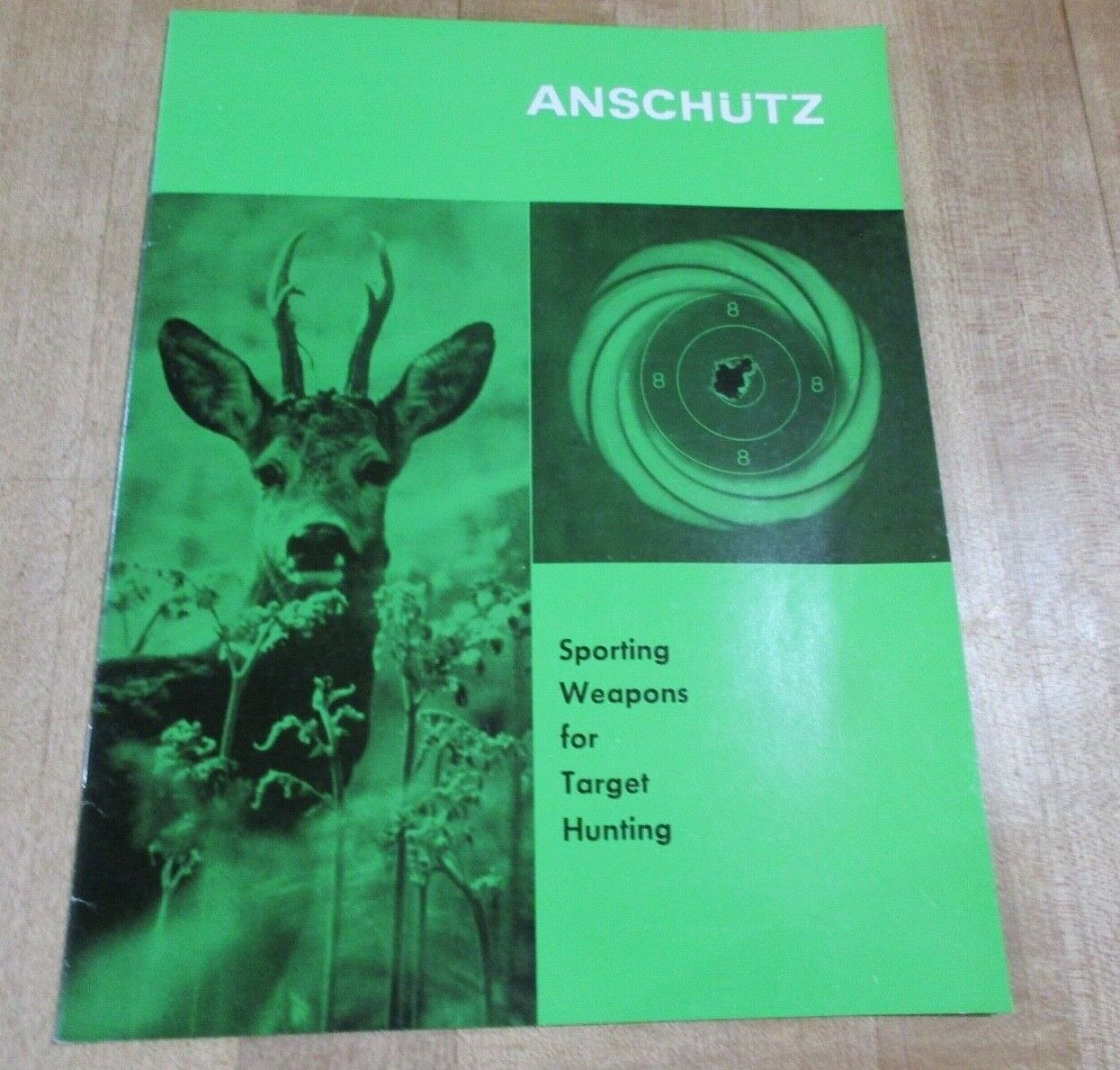 Vintage Anschutz Catalog Brochure 21 pages. undated. (w3) 