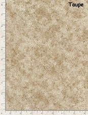 Meadow Mini Leaf Tonal Blender Cotton Quilt Fabric TT Fabric 8500 TAUPE Tan