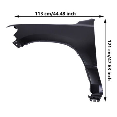 Left Side Front fender inner panel 2019 - 2024 RAM 2500 CAPA CH1248208C 68361451AA