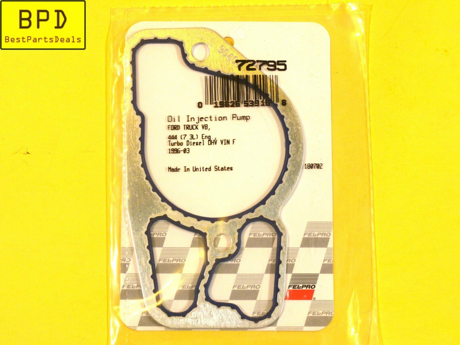 Engine Oil Pump Gasket Fel-Pro 72795 for sale online | eBay 