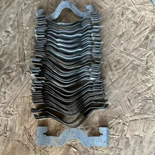 COOPER B-LINE BW-12 WING CLIP ROD OR WIRE FASTENER, 1/2" - 3/4", (50-PACK)