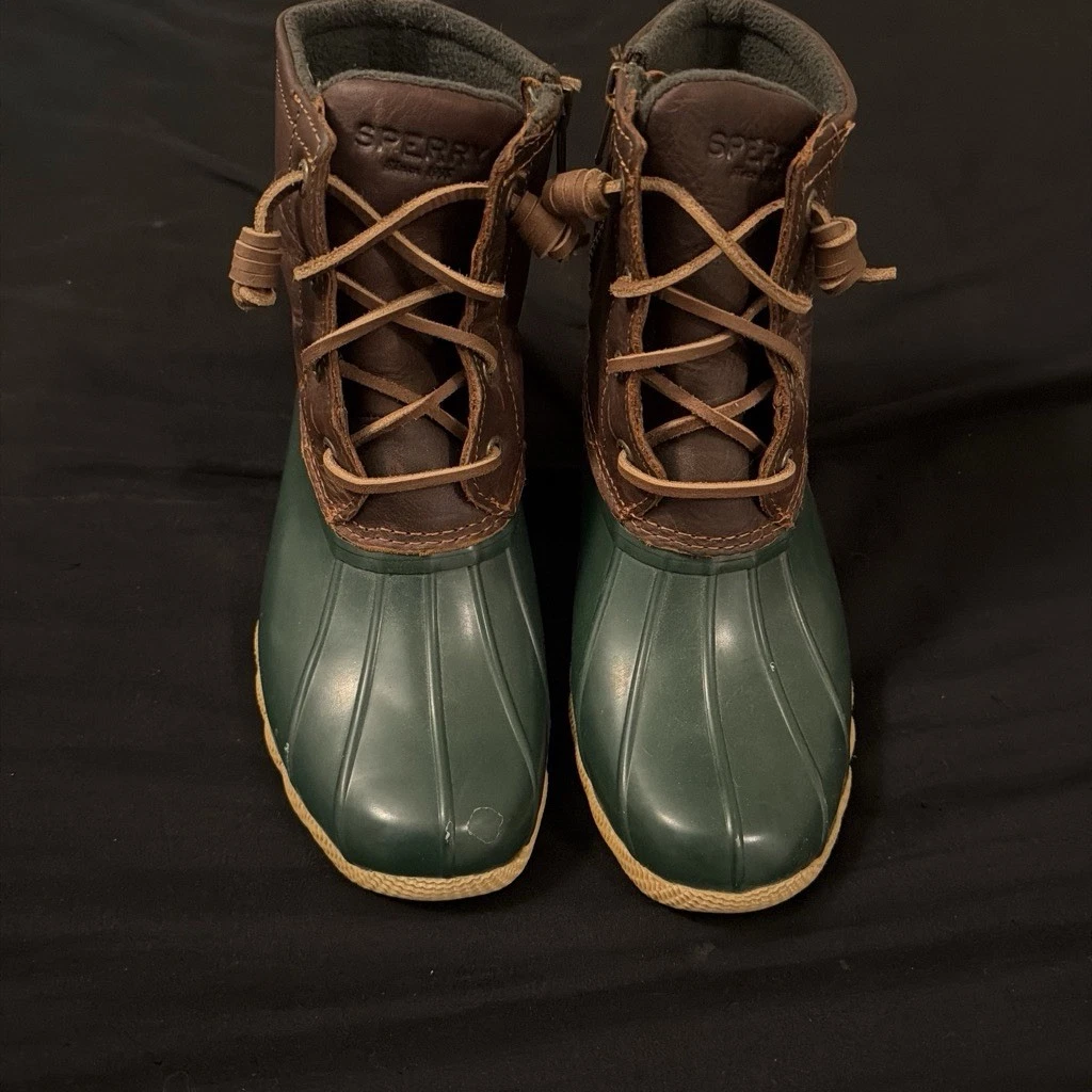 Zip Leather Upper Green Boots for Men for sale | eBay display picture 3
