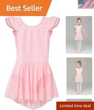 Ballet Leotards for Girls Toddler Dance Ballet Leotard with Skirt Ballerina D...