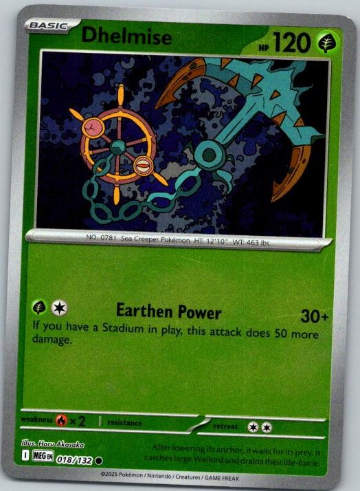 ME01: Mega Evolution #018/132 Dhelmise