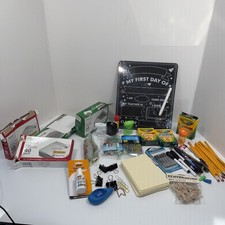 Mixed Lot Office School Supplies Assorted Pencils, Sharpies, Paper and More...