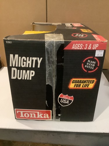 1993 VINTAGE Tonka Mighty Diesel Dump Truck Yellow & Black NEW IN BOX - Picture 5 of 6
