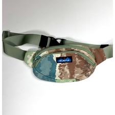 Kavu Fanny Pack Waist Belt Bag Tie Dye Double...