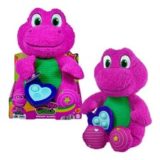 Fisher-Price Barney s World Sensory Plush Toy with Fidget Activity for Toddlers