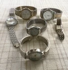 Assorted Vtg Mixed Men’s Womens Watches Crafts Parts Repair Timex