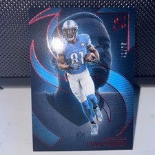 2025 Panini Silhouette CALVIN “MEGATRON” JOHNSON Red /75 Detroit Lions LEGEND