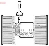 Denso InnenraumgebläSe DEA12001 FüR Iveco Stralis 42553953 24V 1