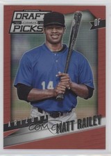 2014 Panini Prizm Perennial Draft Picks Red Prizm 28/100 Matt Railey #16 7l6