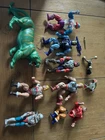 He-Man and Masters of The Universe Action Figures 1980s Vintage Lot (As-Is)