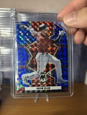 2022 Panini Mosaic Drew Ellis #204 *Blue Camo Prizm* Arizona Diamondbacks
