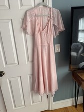 NWT Reformation Pia Dress. Blush. Size 6