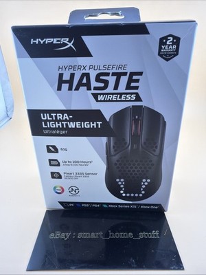 HyperX Pulsefire Haste Ultra-Lightweight Wireless Optical Gaming Mouse   Black