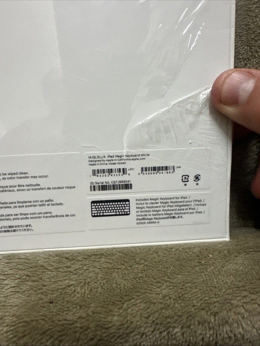 Apple iPad Magic Keyboard Model A2480 for iPad Pro 12.9 3rd 4th