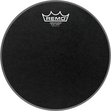 Remo Black Suede Ambassador Batter Drumhead 10 in.