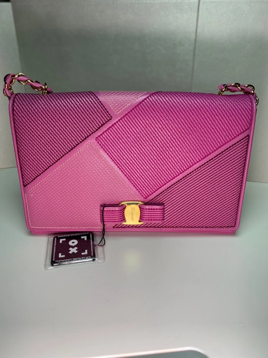 Salvatore Ferragamo Bow Pink Bags & Handbags for Women for sale | eBay