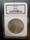 1889 Morgan Silver Dollar NGC MS63