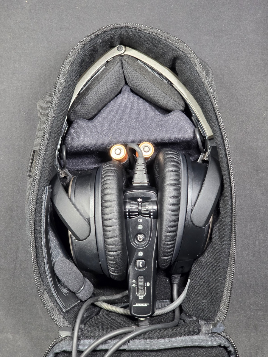 Bose A20 Aviation Headset with LEMO 6 Pin Plug, Bluetooth and Soft