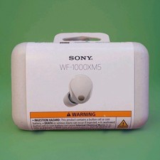 Sony WF-1000XM5 True Wireless Noise Canceling Bluetooth Earbuds Silver New