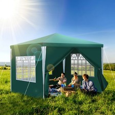 Pavillon Seitenteil Partyzelt Winterfest Bierzelt 3x3m/3x6m Stabil Pavillion