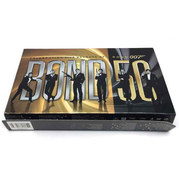 Bond 50 Celebrating Five Decades of Bond 007 DVD 23-Disc Set Free Ships Region 1
