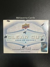 2024-25 Upper Deck Clear Cut Hockey Hobby Sea...