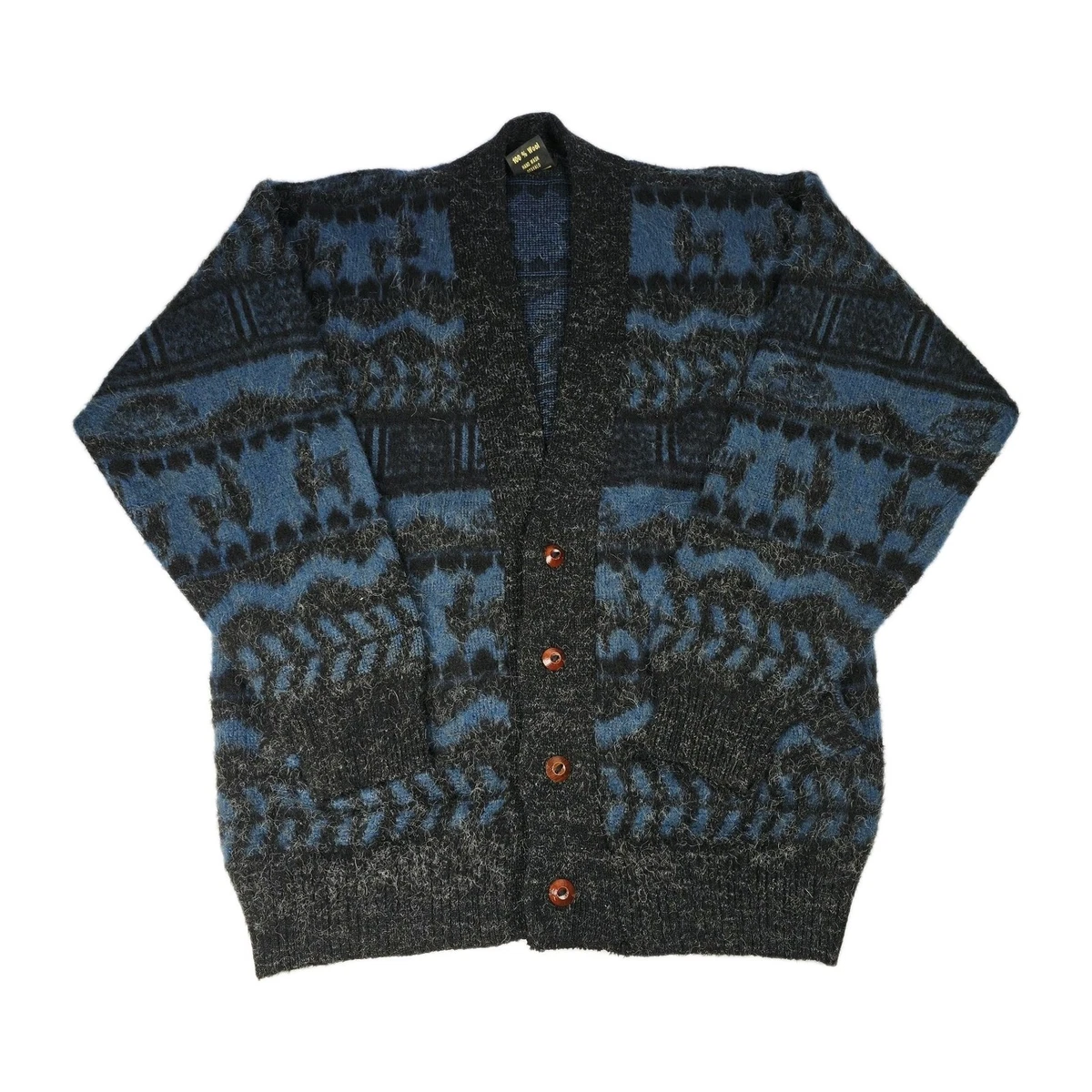vintage alpaca cardigan products for sale | eBay