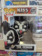 2025 - Kiss - the Demon #471 Funko Pop Gene Simmons