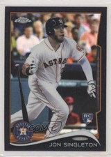 2014 Topps Chrome Update Mega Box Black Refractor 54/99 Jon Singleton 0bi3