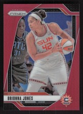 2024 Panini Prizm WNBA #27 Brionna Jones Red Prizms #/299