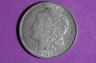 Estate Find 1921 Morgan Silver Dollar #K61664