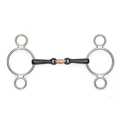 Mors à anneaux mobiles 18 mm - Acier inoxydable