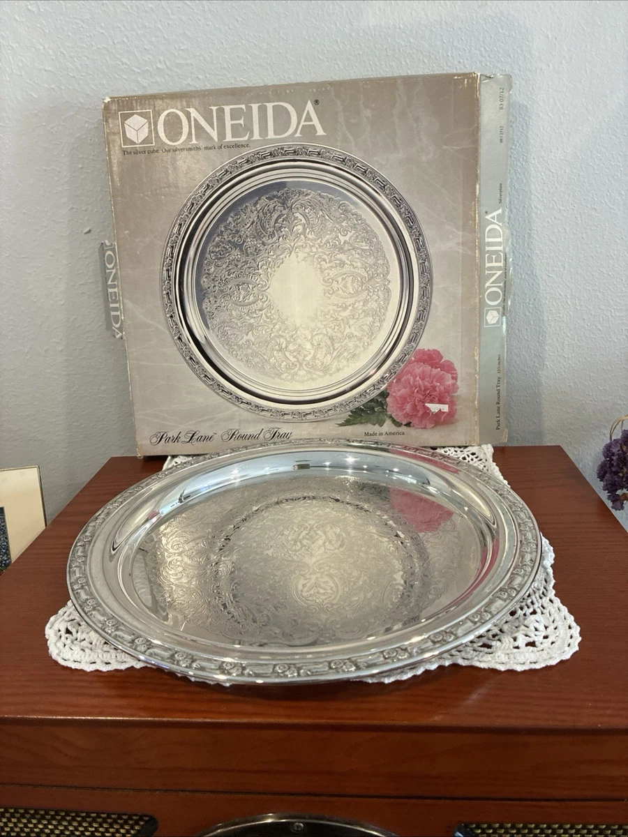 Oneida US Silver-Plated Platters & Trays Post - 1940 for sale | eBay