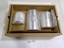 Silver Flameless LED Candles 3-Pack Battery Operated Round Modern Set Decor