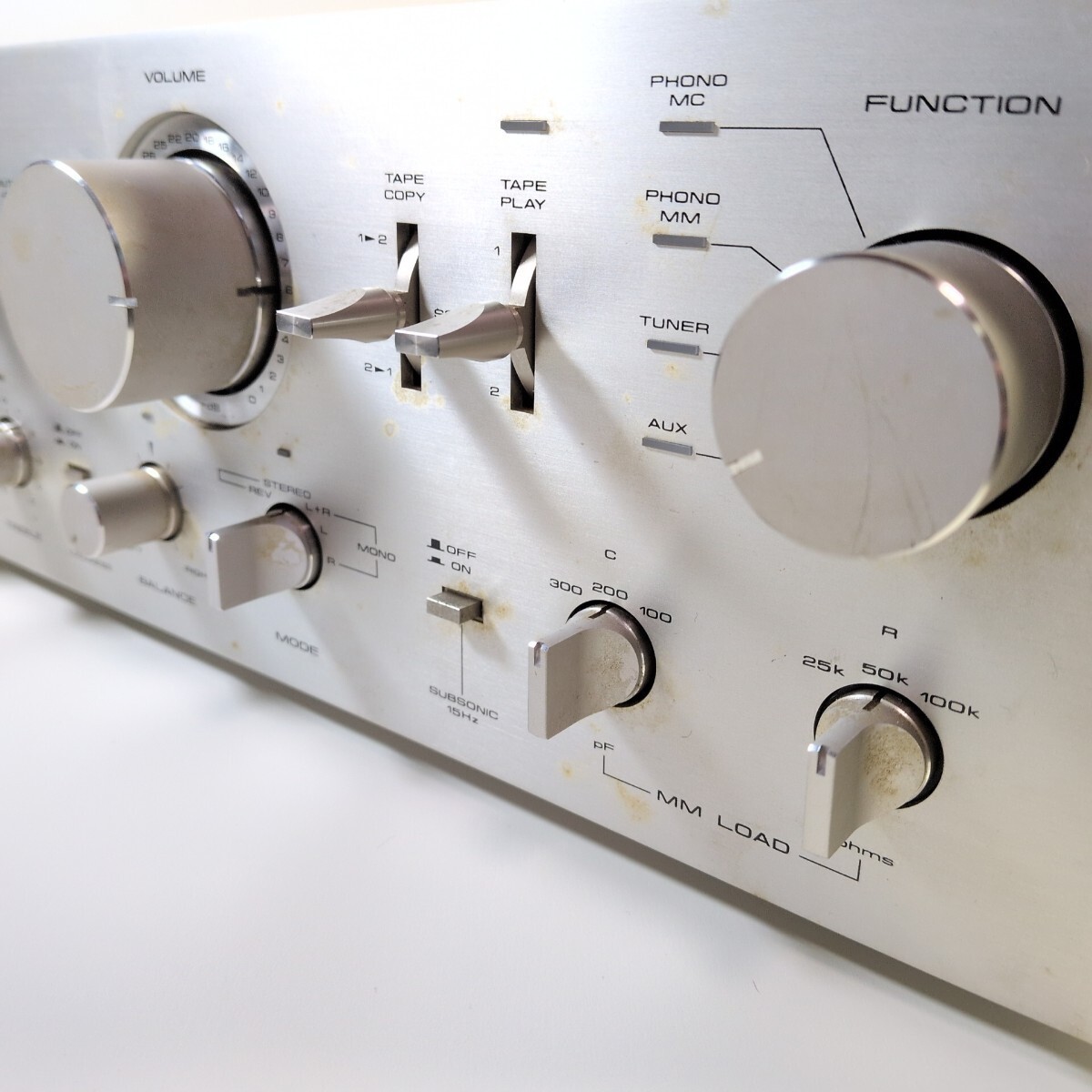 PIONEER A-500 Integrated Amplifier Tested and in good working