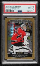2022-23 O-Pee-Chee Platinum Seismic Gold 37/50 Pyotr Kochetkov PSA 10 GEM MT q2c