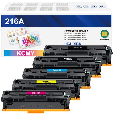 Toner Kompatibel für HP 216A W2410A W2411A W2412A W2413A M155a MFP M182n M183fw