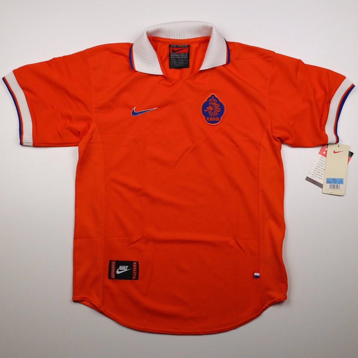 Netherlands 1997/98 Home Nike Football Jersey - Men's Medium