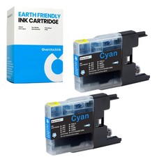 OSI Compatible 2PK LC75C Ink Cartridges fits Brother MFC J5910DW J625DW J6510DW