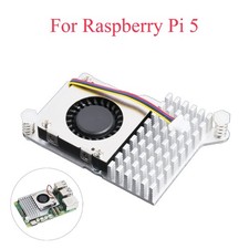 New Raspberry Pi 5 Active Cooler Aluminum Heatsink Cooling Fan