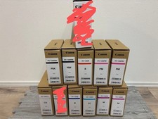 Canon PFI-1300 Ink Tank Set 10pcs New 330ML 7 Colors - Holiday Gift Japan
