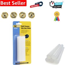 Cool Melt Glue Sticks, 7.4mm x 100mm, Pack of 12, Clear 0.34 per stick