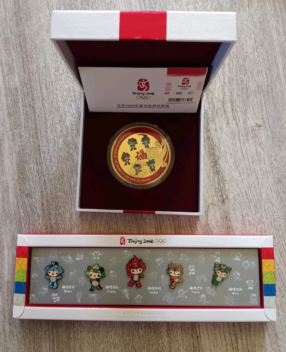 Beijing Olympic Coins In Olympics Fan Apparel & Souvenirs for sale