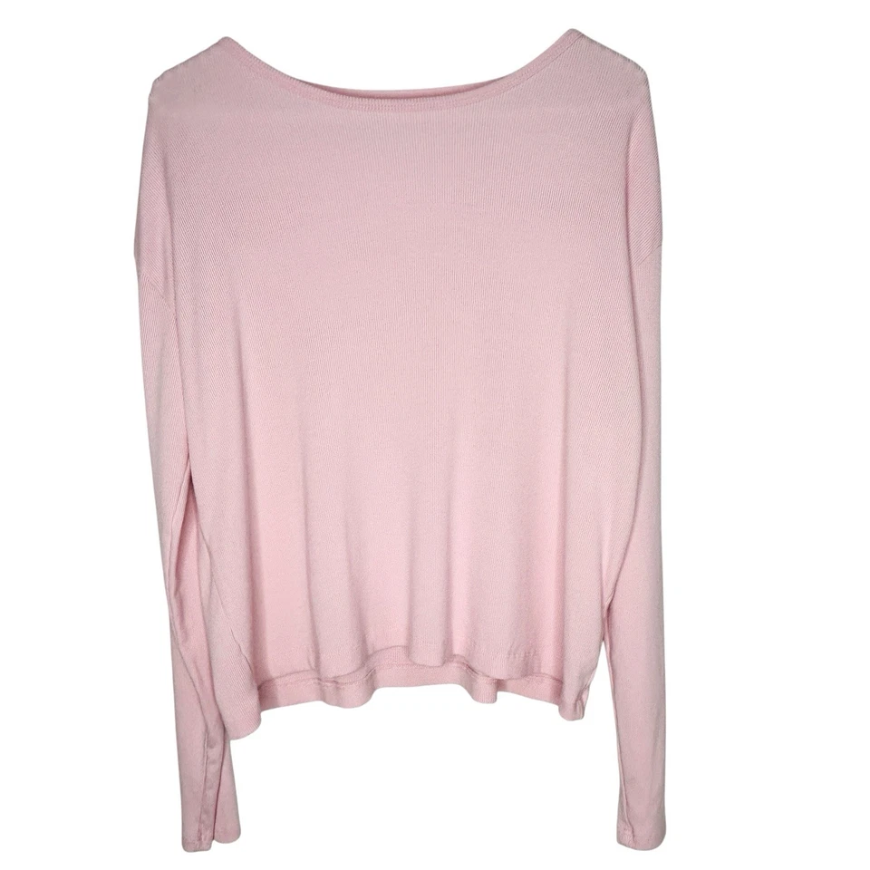 Conjunto de Pijama Papinelle Mujer Pequeño Rosa Acanalado Modal Ropa de Salón Dormir Ocio Foto 2 de 4