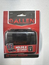 SD Card Holder Case Allen 21643A Holds 8 Slim Design Secure Protection New Pk